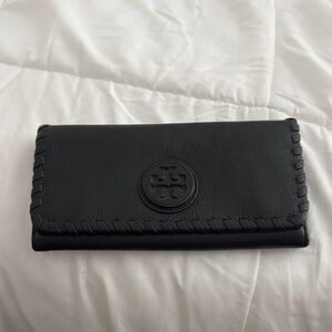 Tory Burch Black Leather Wallet